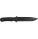 631 BE knife - Black Inox - Blade 17CM - KV-A631 - AZZI SUB (ONLY SOLD IN LEBANON)